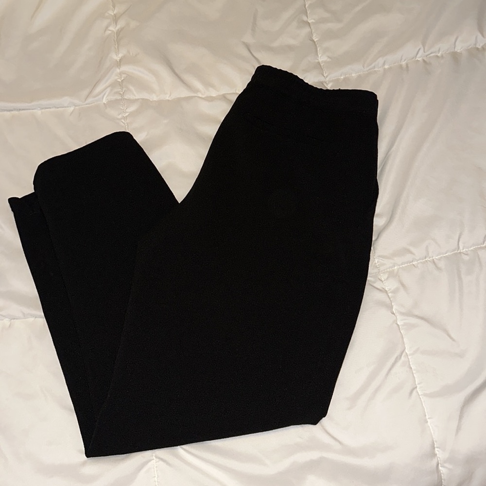 Club Monaco Black Slim Fitted Trouser Pants Size 4